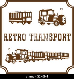 Trasporto retrò Illustrazione Vettoriale