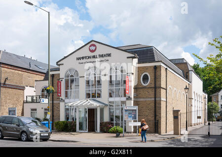 Hampton Hill Theatre, High Street, Hampton Hill, Borough di Richmond upon Thames, Greater London, England, Regno Unito Foto Stock