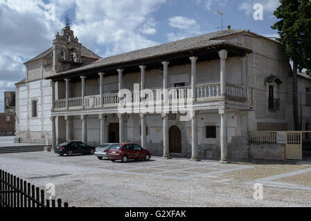 Ospedale Reale dell Immacolata Concezione di Madrigal de las Altas Torres, 1443, Avila, Spagna. Foto Stock