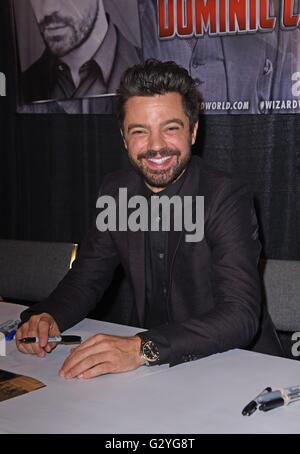 Philadelphia, PA, Stati Uniti d'America. Il 4 giugno, 2016. Dominic Cooper di presenze per mondo guidata, il Pennsylvania Convention Center, Philadelphia, PA Giugno 4, 2016. © Derek Storm/Everett raccolta/Alamy Live News Foto Stock