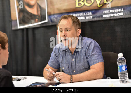 Philadelphia, Pennsylvania, USA. Il 4 giugno, 2016. Attore, BILLY BOYD, firma autografi al mondo guidata Comic Con expo di Philadelphia PA. L'expo si è tenuto presso il Philadelphia Convention Center © Ricky Fitchett/ZUMA filo/Alamy Live News Foto Stock