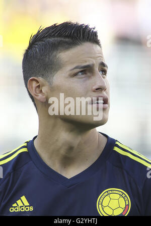 Los Angeles, California, USA. Il 3 giugno, 2016. Stati Uniti Colombia durante una Copa America partita di calcio alla Levi's Stadium di Santa Clara, California, 3 giugno 2016. © Ringo Chiu/ZUMA filo/Alamy Live News Foto Stock