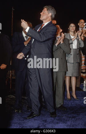 New Orleans, Louisiana, Stati Uniti d'America, Ottobre 16th, 1992 Clinton Gore Campaign rally su New Orleans Riverfront Credito: Mark Reinstein Foto Stock