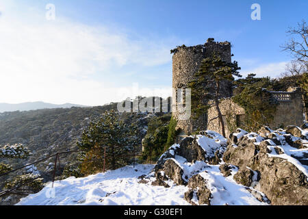 Torre Nera, Austria, Niederösterreich, Bassa Austria Wienerwald, Mödling Foto Stock