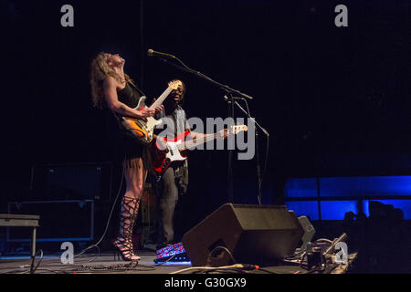 Ana Popovic Live al Highline Ballroom di New York City. Foto Stock