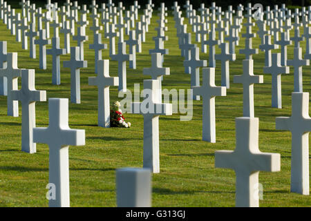 Saint Aavold noi cimitero militare in Francia. Foto Stock