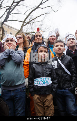 Berlino, Germania, il carnevale era fuggito il luogo di Luftbruecke Foto Stock