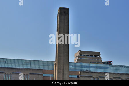 Estensione per la Tate Modern di Londra noto come l'interruttore house, da Herzog e de Meuron Foto Stock