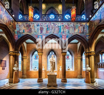 Interno della Scottish National Portrait Gallery di Edimburgo , in Scozia, Regno Unito Foto Stock