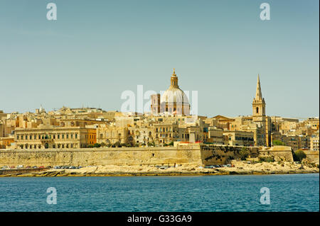 LA VALLETTA MALTA Foto Stock