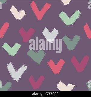 Seamless pennellate pattern Illustrazione Vettoriale