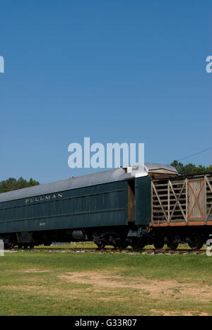 Carolina del Sud Railroad Museum Winnsboro USA Foto Stock