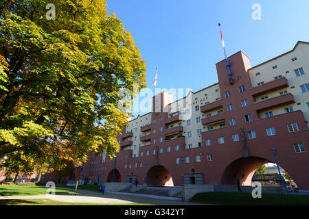 Alloggiamento pubblico "Karl Marx Hof", Austria, Wien, 19., Wien, Vienna Foto Stock