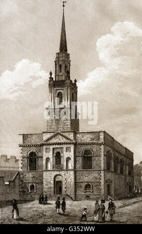 St James Chiesa anglicana chiesa parrocchiale di Clerkenwell, Londra, Inghilterra Foto Stock