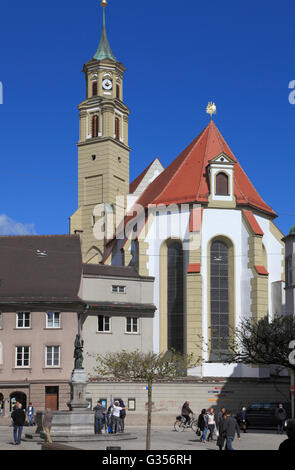 In Germania, in Baviera, Augsburg, la St Anne's Church, Foto Stock