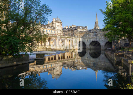 La città storica di Bath, Somerset. Foto Stock