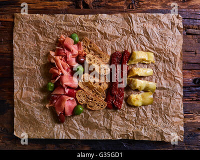 Nazionale Spagnola tapas Foto Stock