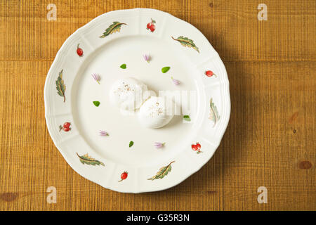 Prima colazione Inglese con uova in camicia Foto Stock