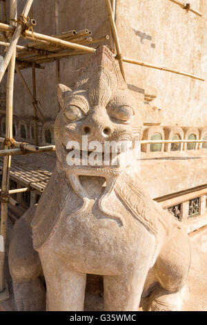 Vecchio tempio di architettura, Myanmar, Birmania, Asia del Sud, Asia Foto Stock