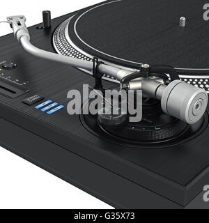 Giradischi DJ Music Mixer attrezzature Foto Stock