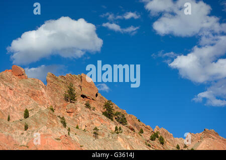Giardino degli Dei in Colorado Springs Foto Stock