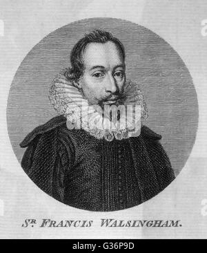 Sir Francis Walsingham Foto Stock