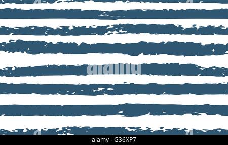 Striped pattern seamless disegnati a mano Illustrazione Vettoriale