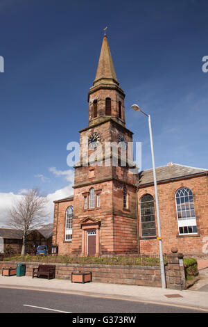 Chiesa di Scozia, la vecchia chiesa parrocchiale, Church Street. Annan è stato progettato e costruito nel 1787-90 da James Beattie e John Oliver, Foto Stock