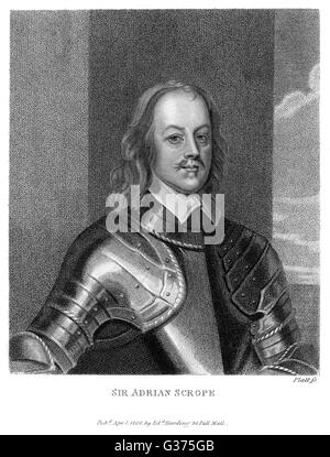 SIR ADRIAN SCROPE Foto Stock