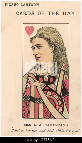 ADA CAVENDISH, ATTRICE Foto Stock