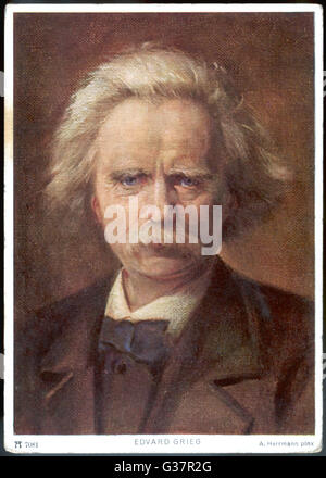 EDVARD HAGERUP GRIEG Foto Stock