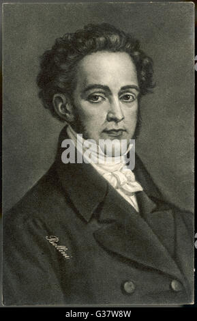 VINCENZO BELLINI compositore italiano data: 1801 - 1835 Foto Stock