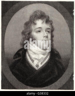 GEORGE BRYAN (BEAU) BRUMMELL inglese dandy e amico del Principe di Galles data: 1778 - 1840 Foto Stock