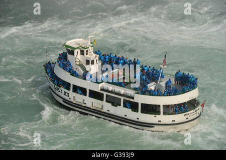 Imbarcazioni da diporto, la Domestica della Foschia, Niagara Falls, Ontario, Canada Foto Stock