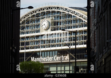 Manchester Central estremità anteriore esterno Foto Stock