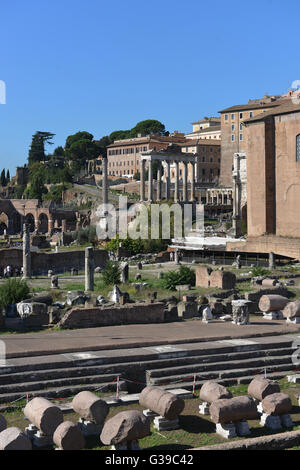 Forum Romanum, Rom, Italien Foto Stock
