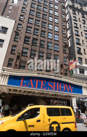 Ed Sullivan Theater, NYC Foto Stock