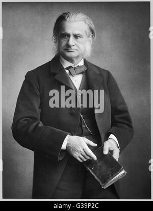 Thomas Henry Huxley (1825-1895) - scienziato inglese e campione di la teoria di Darwin di Evolution Data: 1889 Foto Stock