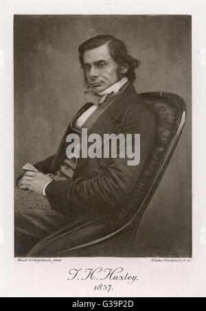 THOMAS HENRY HUXLEY Foto Stock