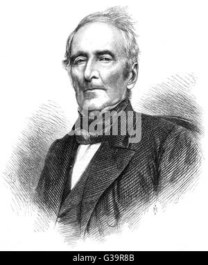 ALPHONSE-MARIE-LOUIS DE PRAT DE LAMARTINE Foto Stock