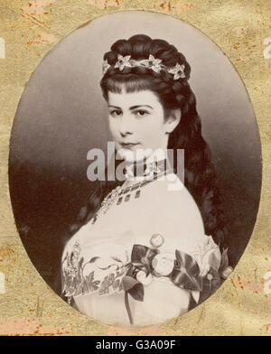 Elizabeth, Imperatrice d'Austria Foto Stock