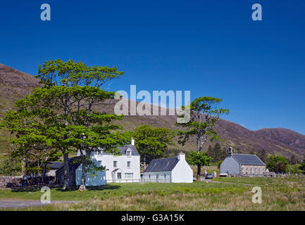 Clachan Chiesa e Applecross giardino. Applecross, Applecross Penisola, Ross and Cromarty, Scozia. Foto Stock