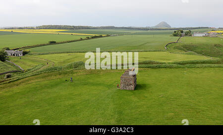 Il Doocot presso il castello di Tantallon.East Lothian, Scozia. Regno Unito Foto Stock
