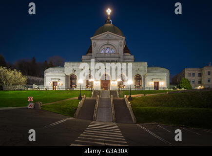 San Giuseppe oratorio ora blu - Montreal, QC, Canada Foto Stock