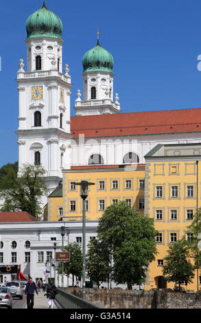 In Germania, in Baviera, Passau, Dom St Stephan, Cattedrale, Foto Stock