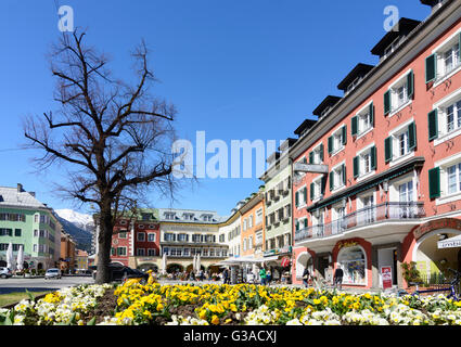 Hauptplatz (piazza principale), Austria, Tirolo, Alto Adige, , Lienz Foto Stock