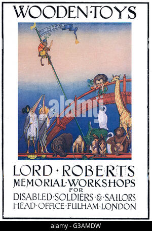 Lord Roberts Memorial Workshop poster, 1917 Foto Stock