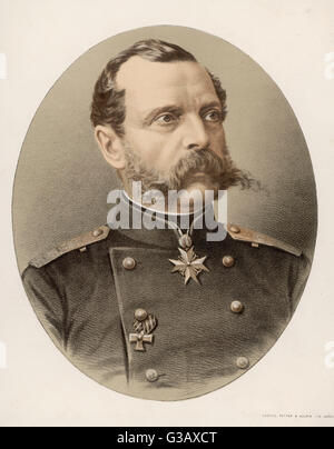 Lo Zar Alessandro II Zar di Russia (1855-81) Data: 1818 - 1881 Foto Stock