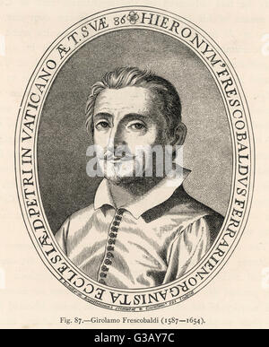 GIROLAMO FRESCOBALDI Foto Stock