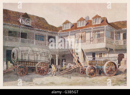 SOUTHWARK/TABARD INN Foto Stock